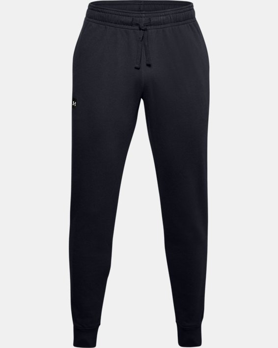 Pantalon de jogging UA Rival Fleece pour homme, Black, pdpMainDesktop image number 3